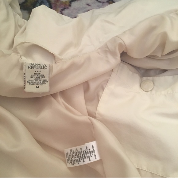 BANANA REPUBLIC Women’s Down Coat Jacket Size M Medium - Picture 6 of 9